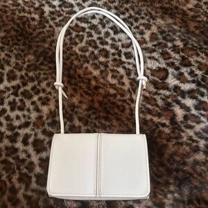 Zara Chic Cream Shoulder Bag